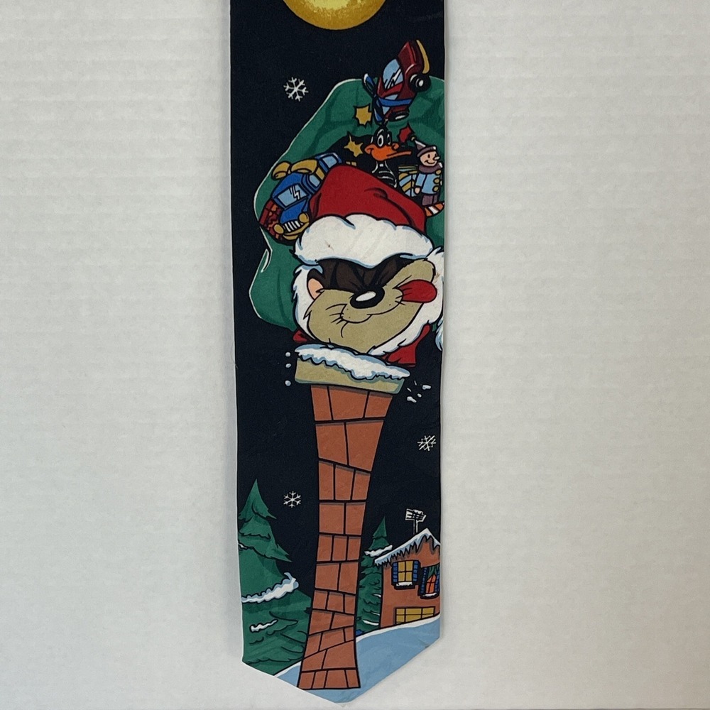 Looney Tunes Mania Christmas  Tie